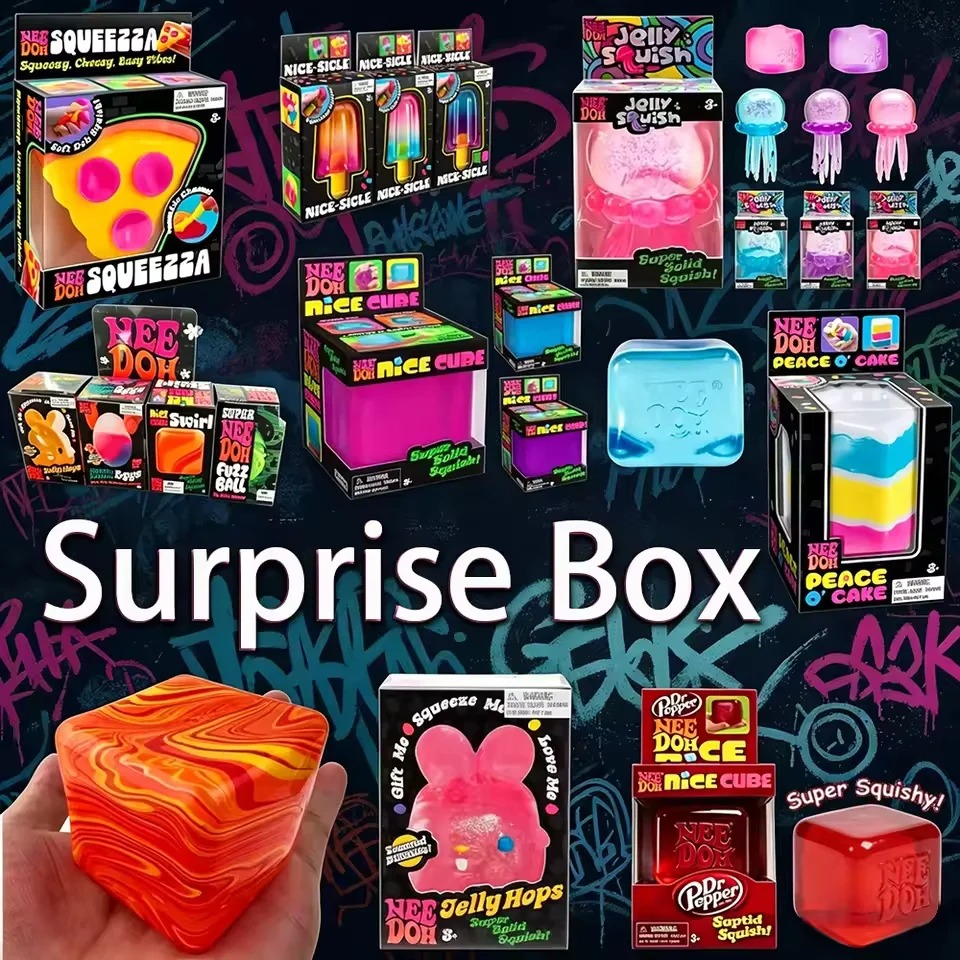 Kid Toys Ads - Набор мягких игрушек-сквишей Nee Doh Surprise