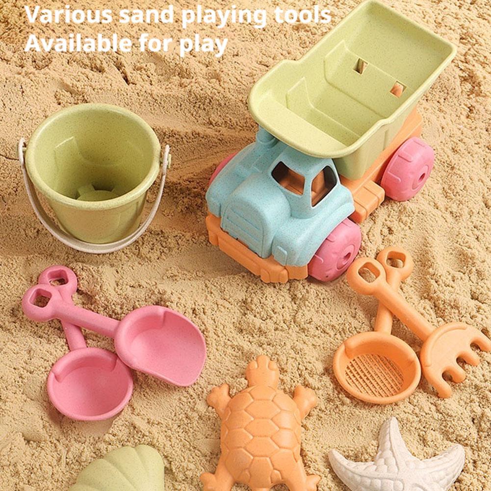 Набор из 7 игрушек для пляжа и – обзор и цена Sandbox Play Set