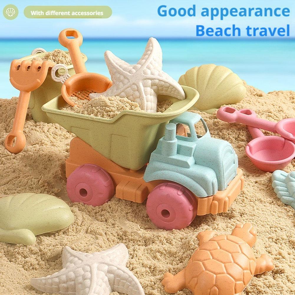 Набор из 7 игрушек для пляжа и – обзор и цена Sandbox Play Set