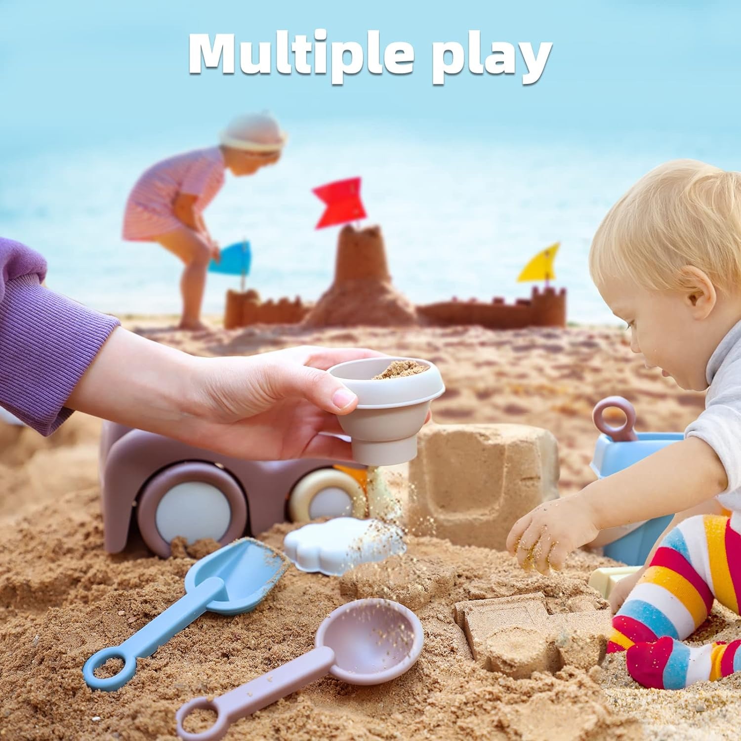 Пляжные игрушки для малышей, д – обзор и цена Sandbox Play Set