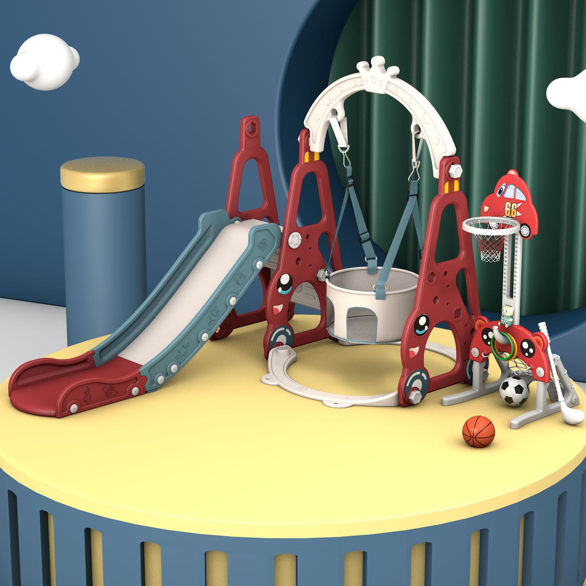 Многофункциональный игровой ко – обзор и цена Kids Toys Entertainer